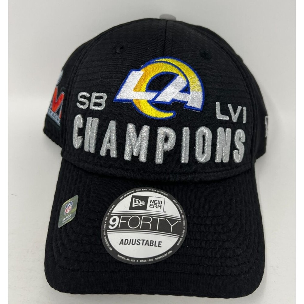 Los Angeles Rams Super Bowl LVI Champions New Era 9FORTY Snapback Hat